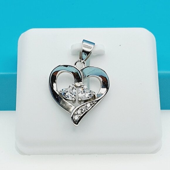 "925 Sterling Silver CZ Beautiful Pendant for Women, 1USPAR4018